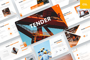Construction Industry Google Slides, a Presentation Template by BeadyLab (Thumbnail 1 of 6)