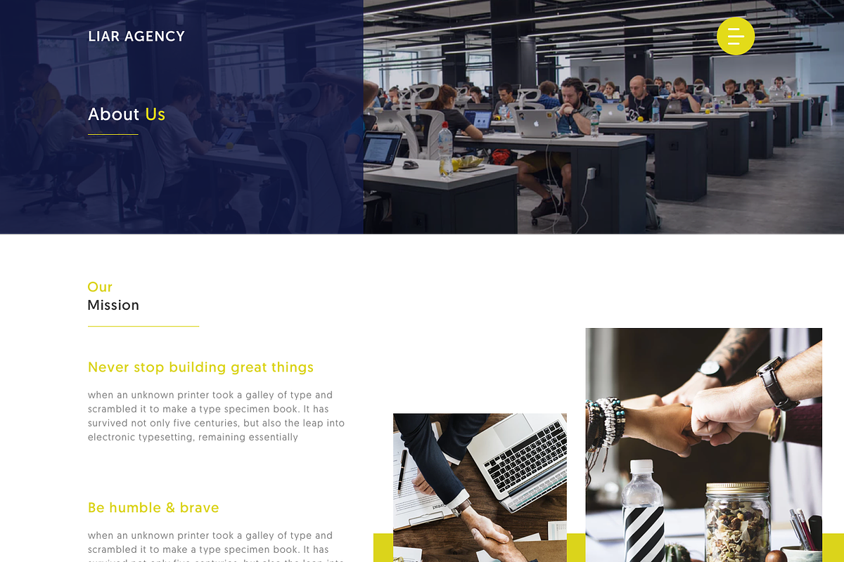 Sketch Creative/Design Agency Theme, a Websites & App Template by Ultra Fire Themes (Photo 2 of 6)