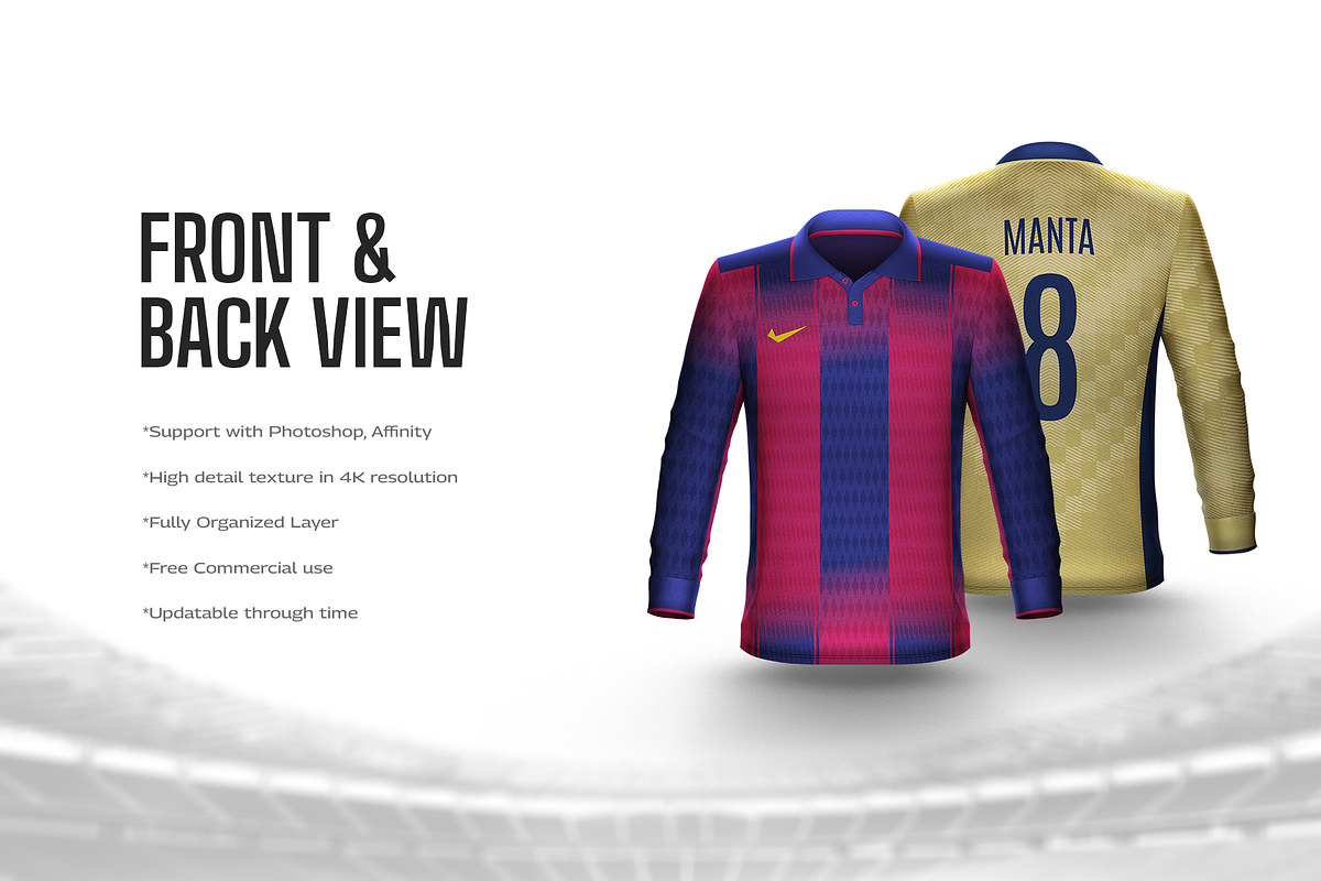 4K Jersey BUILDER Mockup Templates, a Shirt Mockup by Creathift (Photo 5 of 8)