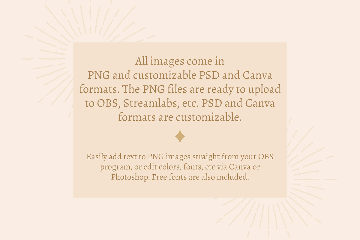 Streaming: Modern Magic Graphics Kit, a Social Media Template by Liseno Designs (Photo 9 of 9)
