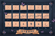 Whimsical Lettering Toolkit, a Brush Add-On by Aurelie Maron (Thumbnail 7 of 15)
