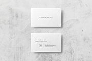 Wilhelmina Business Card Template, a Business Card Template by The Denizen Co. (Thumbnail 3 of 4)