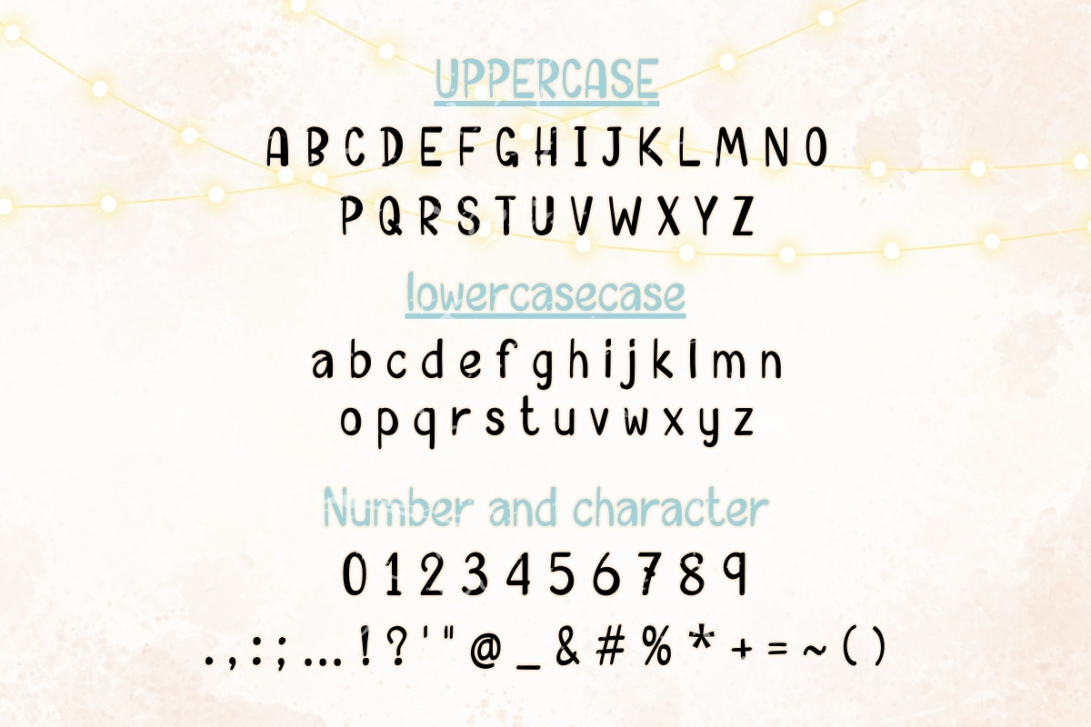 Cheery Moment - Handwriting, a Handwritten Font by Charmingbear59.design (Photo 5 of 5)