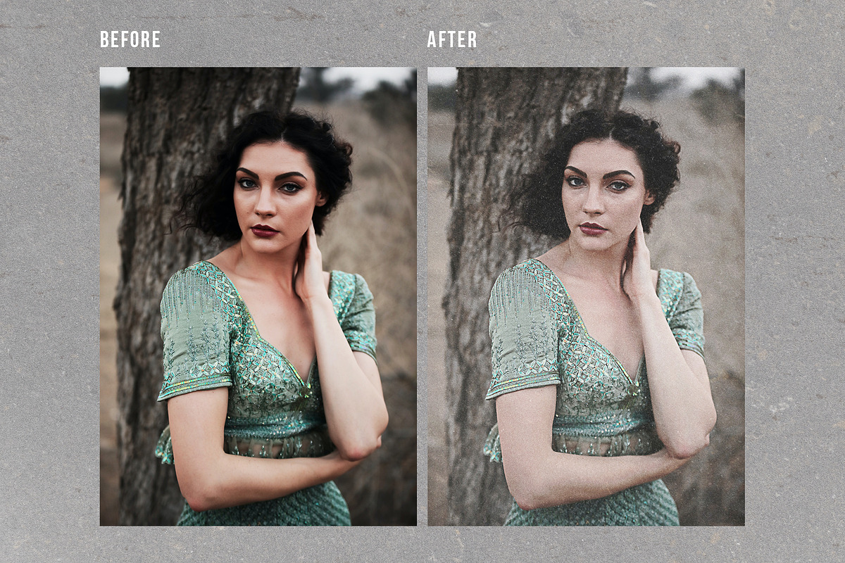 TEXTURIZER Grainy Photoshop Effect, a Templates & Theme by velvetmade.designs (Photo 9 of 14)