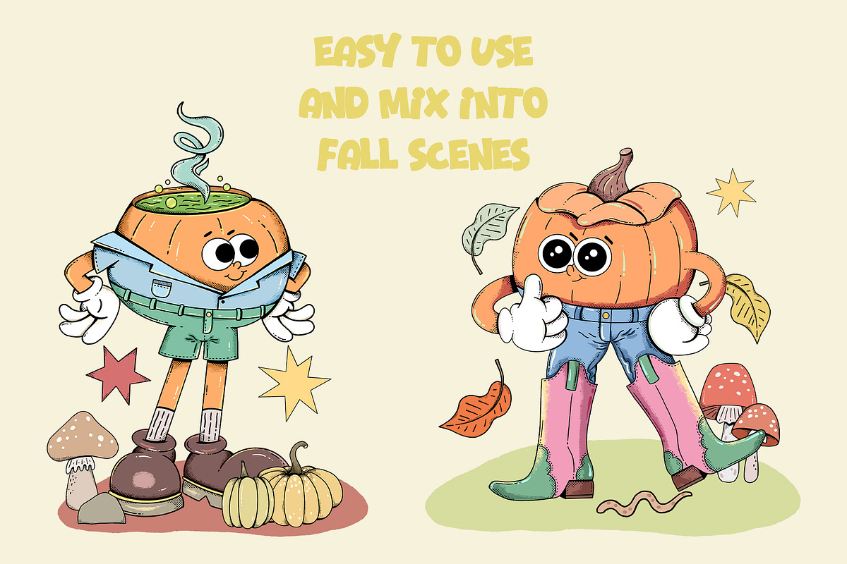 Season Of Pumpkins, an Illustration by Alina Sh (Photo 6 of 9)