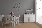 Interior mockup - vintage kitchen, an Architecture Photo by Hunny Badger (Thumbnail 2 of 9)