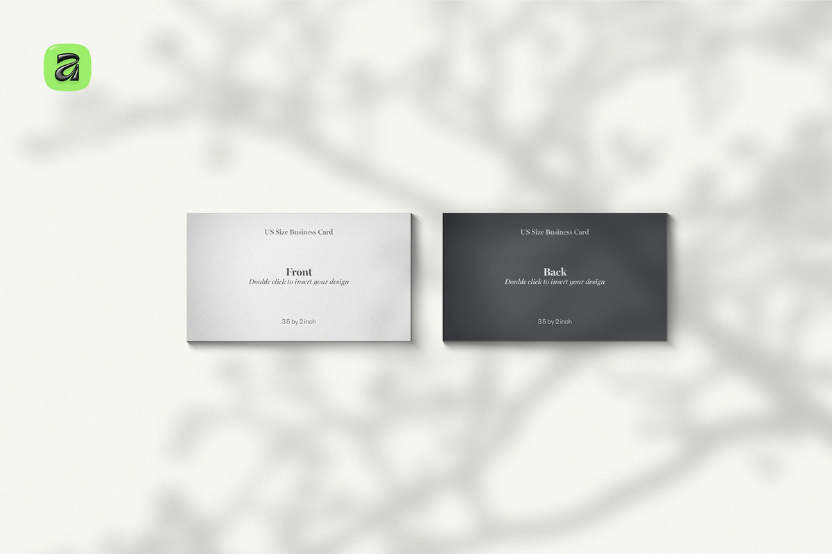 US Business Card Mockups—Affinity v3, a Books & Magazine Mockup by Sasha Lantukh (Photo 5 of 17)