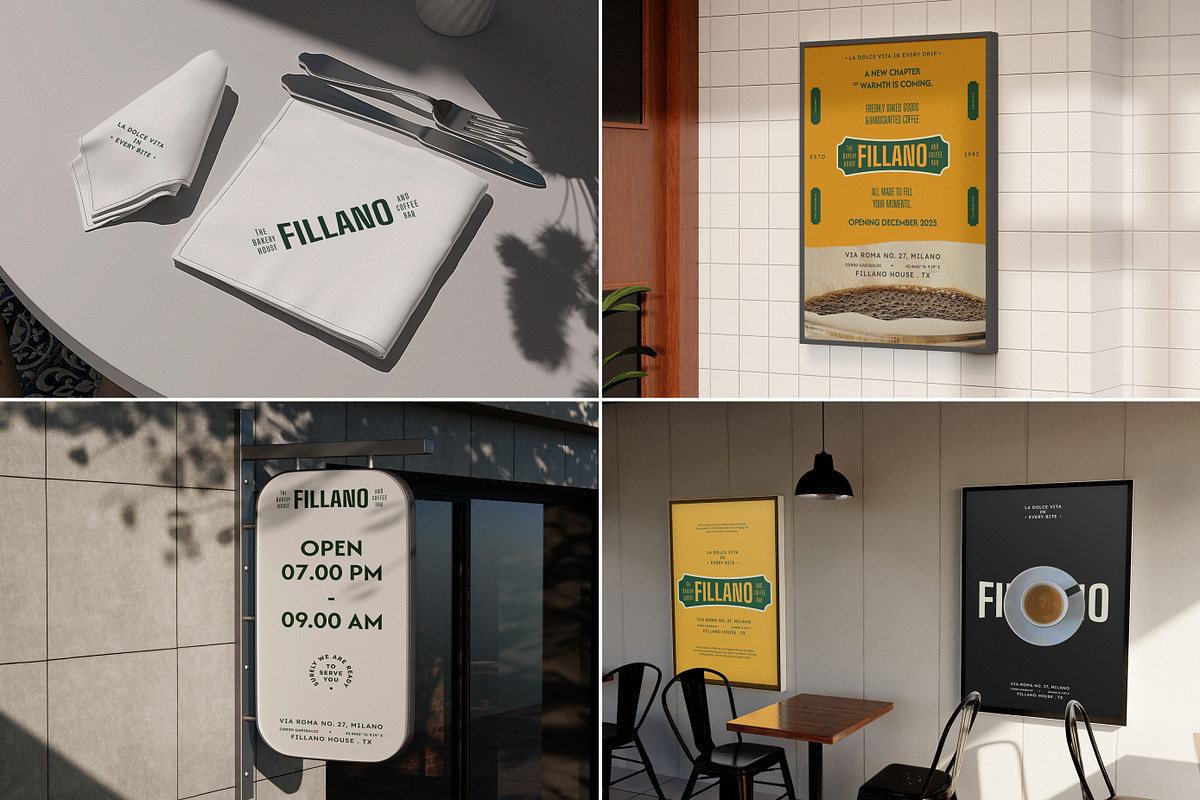 Restaurant Branding & Food Mockups, a Mockup by Vitora Mockup (Photo 6 of 14)