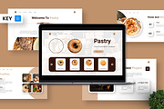 Pastry - Food Keynote, a Presentation Template by Deepslide Studio (Thumbnail 1 of 6)
