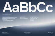Rumela Smart - Clean Modern Sans, a Sans Serif Font by productype1 (Thumbnail 11 of 12)