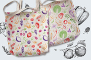 Hand drawn vegetables and fruit, a Decorative Illustration by Ulafant (Thumbnail 8 of 25)