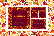 Autumn Frames And Leaves Collection, a Decorative Illustration by Vector beauty (Thumbnail 1 of 6)