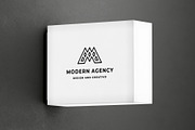 Modern Agency Letter M Logo, a Branding & Logo Template by Design_Planet (Thumbnail 2 of 5)