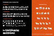 Ligra - Bold Display Typeface, a Handwritten Font by Afkari Studio (Thumbnail 10 of 10)