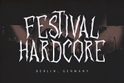 Kroxce Horror Display Font, a Handwritten Font by Maulana Creative (Thumbnail 2 of 7)