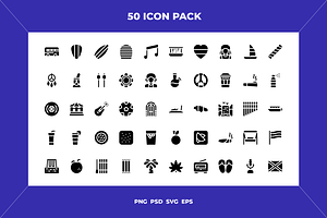 Jamaica icons, an Icon by Wencory