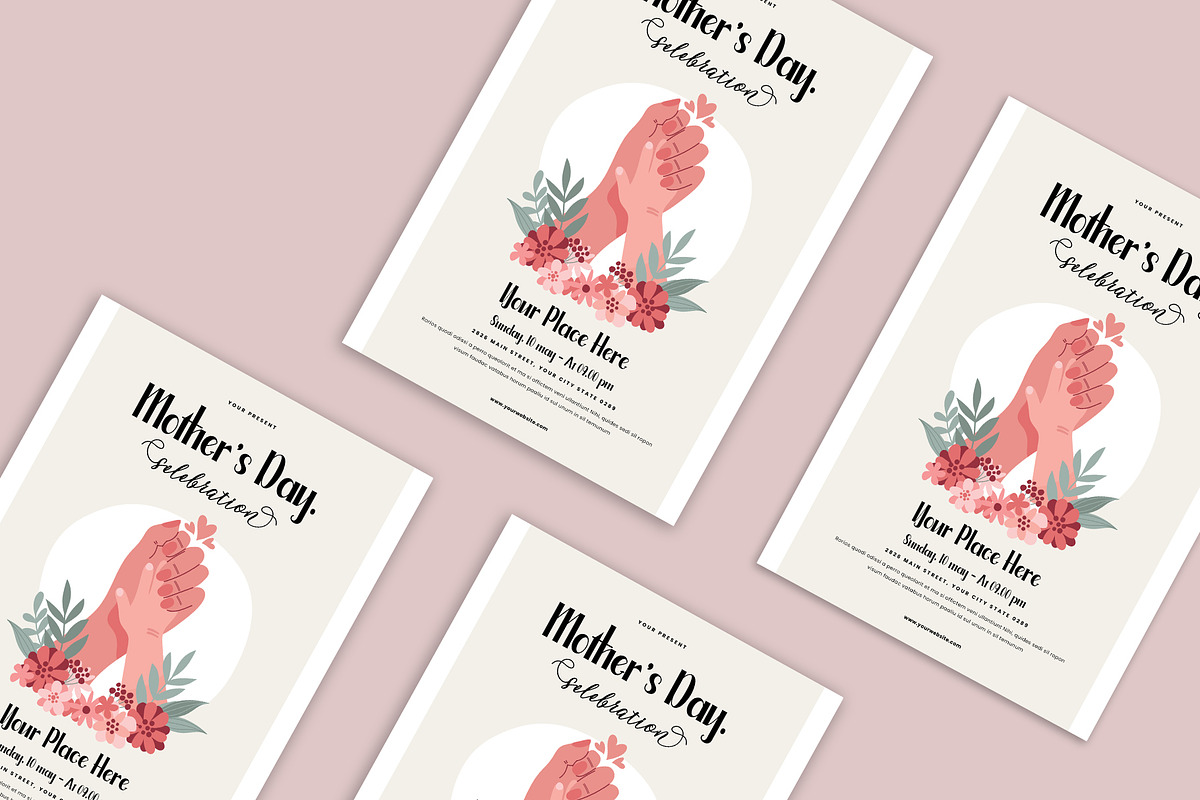 Mothers Day Flyer, a Flyer Template by Occy Design (Photo 1 of 3)