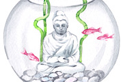 Transparency and Harmony, an Illustration by masha gross (Thumbnail 2 of 2)