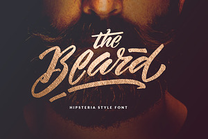 The Beard - Branded Typeface Extras