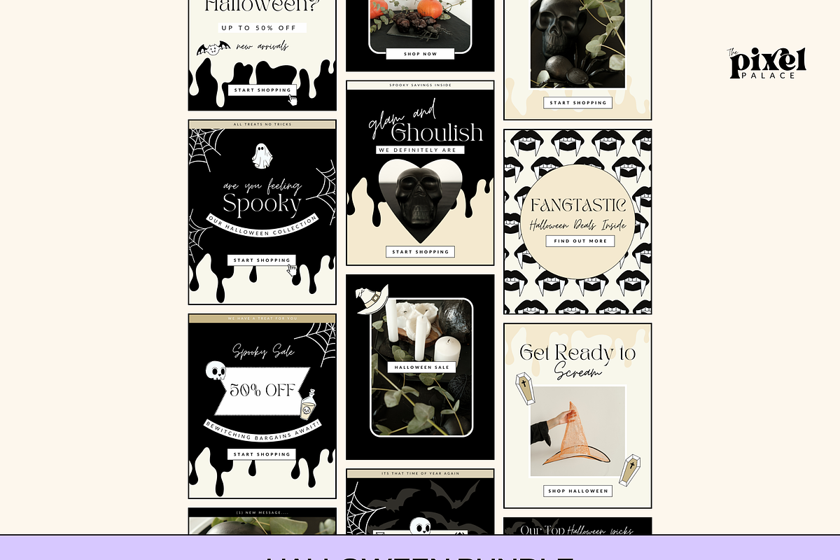 Halloween Marketing Bundle, an Email Template by The Pixel Palace (Photo 6 of 10)