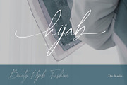 Pantheon Signature, a Script Font by din-studio.com (Thumbnail 6 of 10)