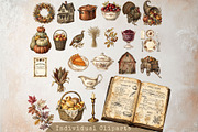Thanksgiving junk journal Kit, an Object Graphic by ThatsDesignArt (Thumbnail 20 of 21)