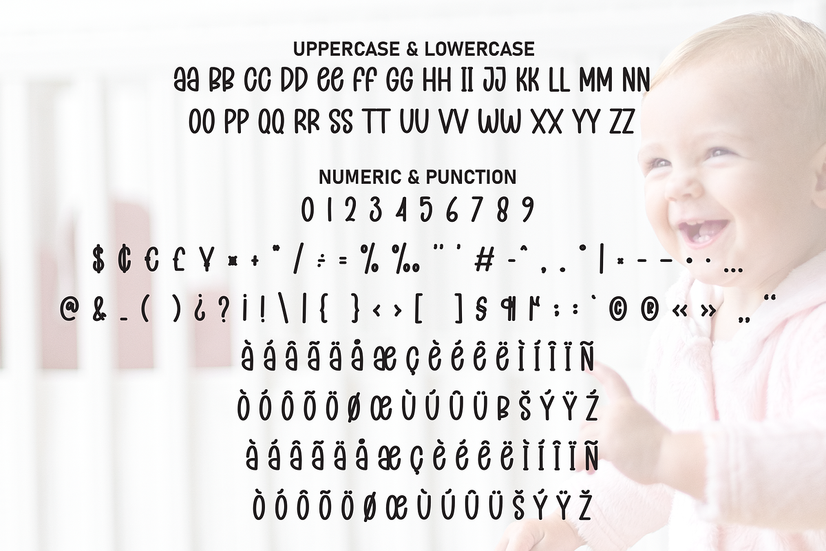 Baby Groovy | Script Font, a Script Font by Scratchones (Photo 7 of 8)