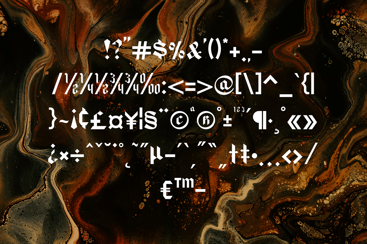 Triggers, a Blackletter Font by takoliko (Photo 4 of 11)