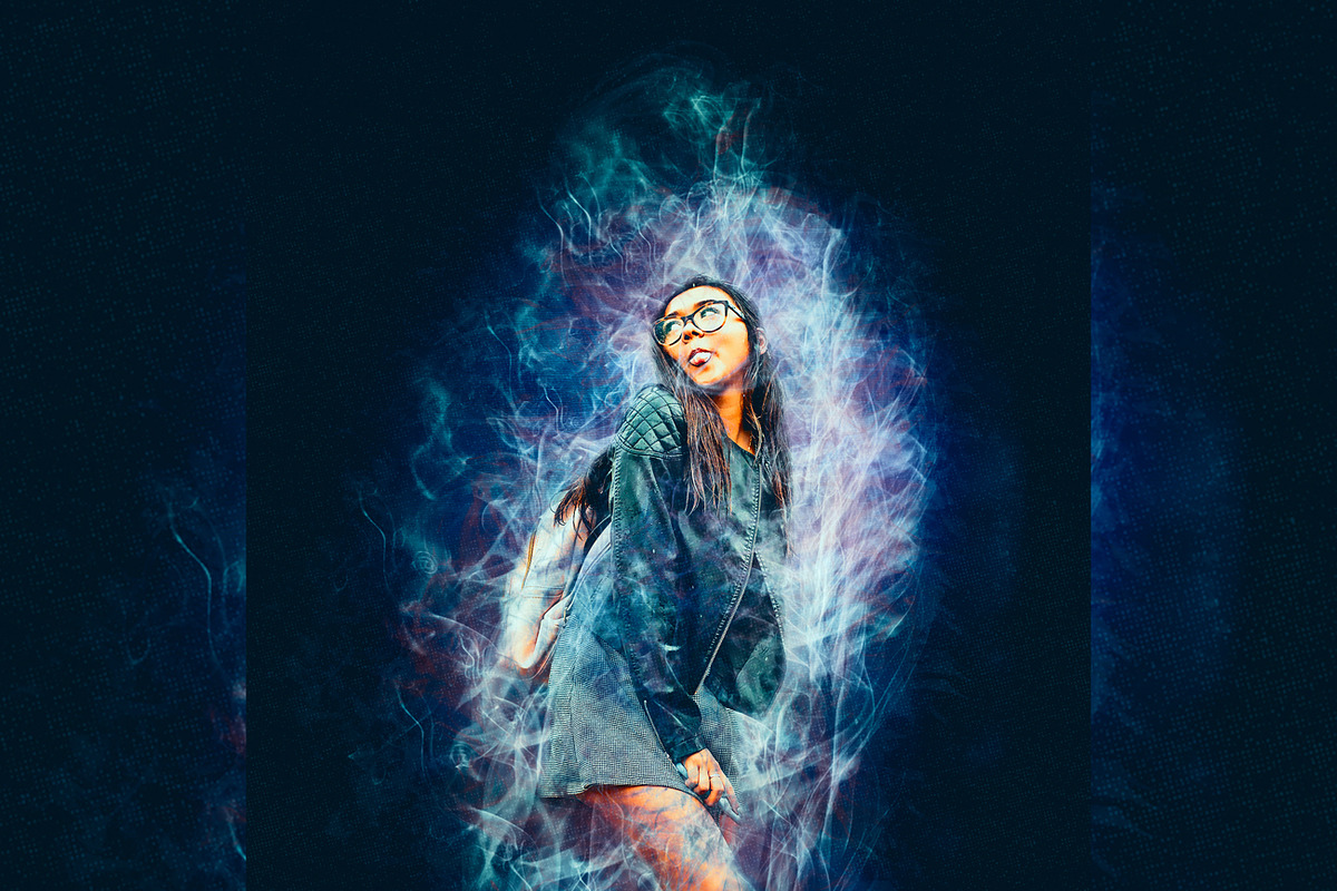 Color Smoke Effect Photoshop Action, an Action Add-On by Studio Retouch (Photo 7 of 12)