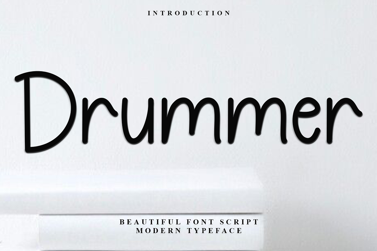 Drummer, a Handwritten Font by InermediaSTUDIO (Photo 1 of 7)