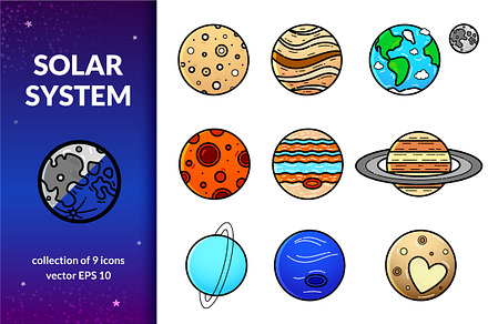 Planets of the Solar System