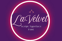 LaVelvet Elegant Script Font