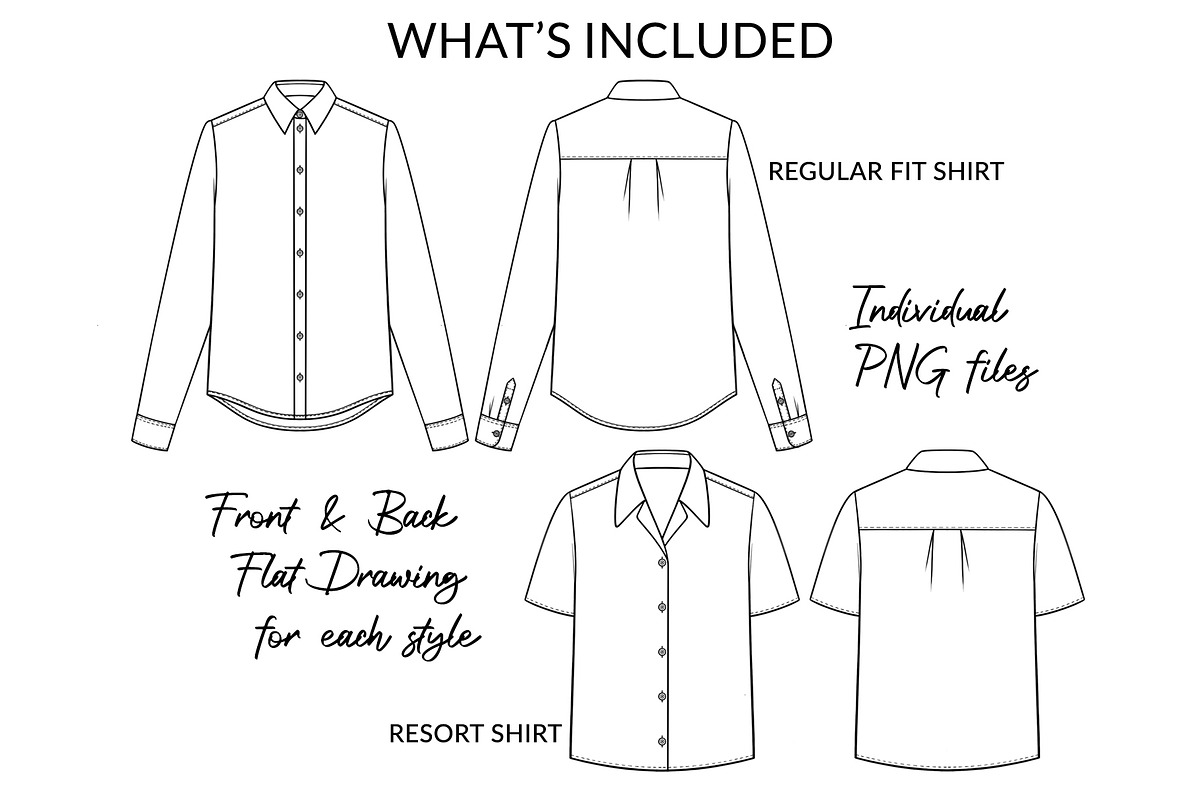 Women's Shirts, an Illustration by Art by Lin (Photo 2 of 8)