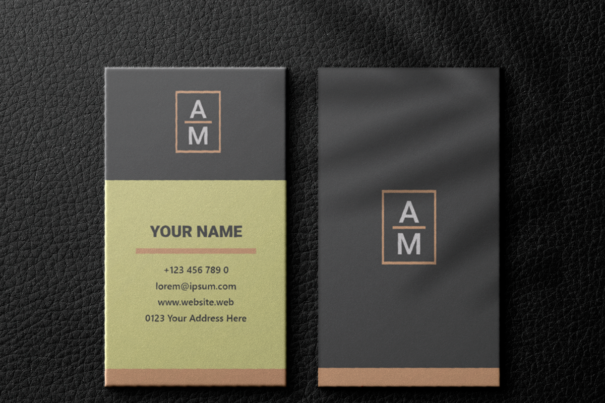 Business Card AM Corporation, a Business Card Template by Smashing_Studio (Photo 2 of 2)
