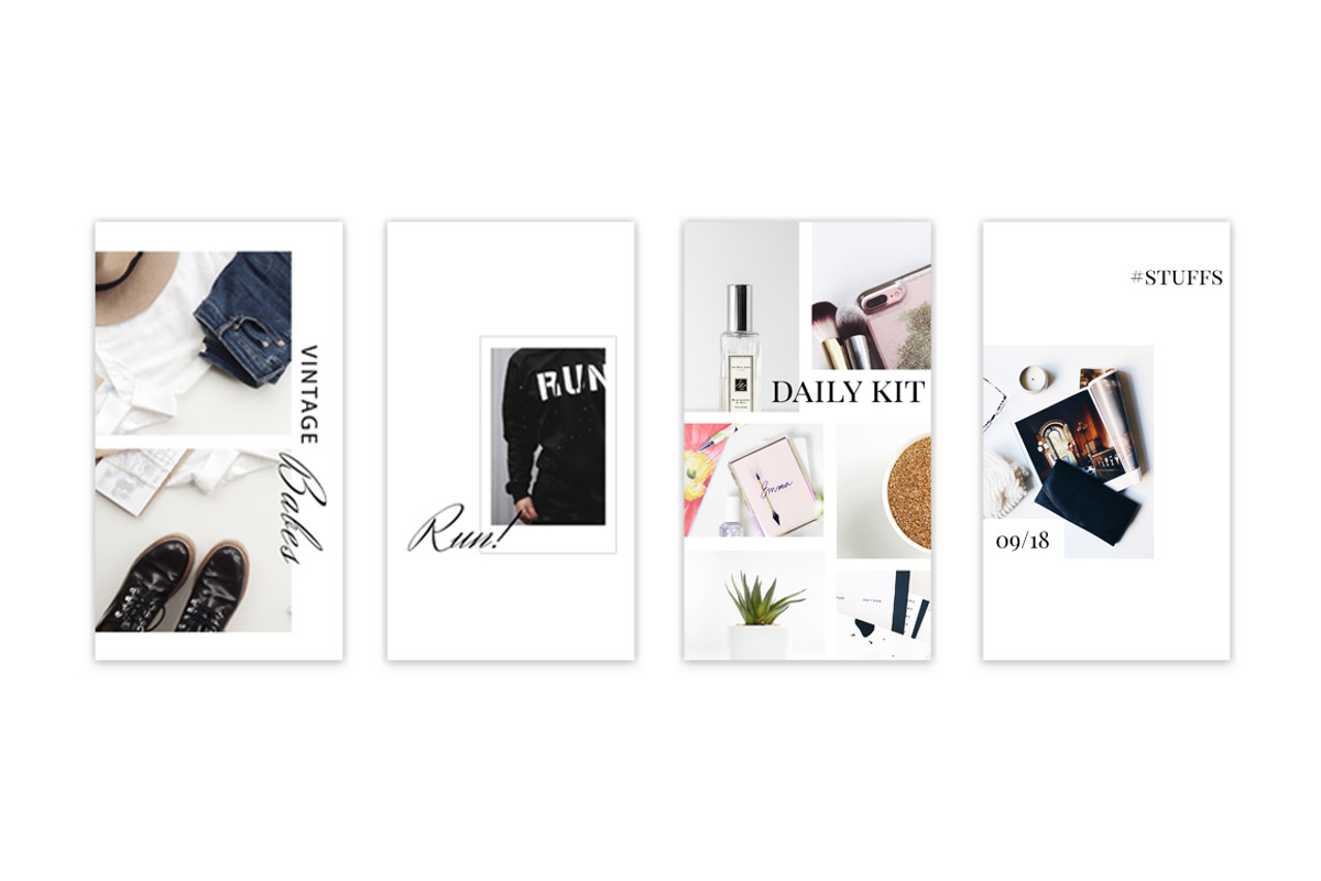 CANVA Minimalist Instagram Pack, a Social Media Template by Eviory