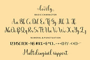 The Lovely, a Script Font by Cut Story (Thumbnail 10 of 12)