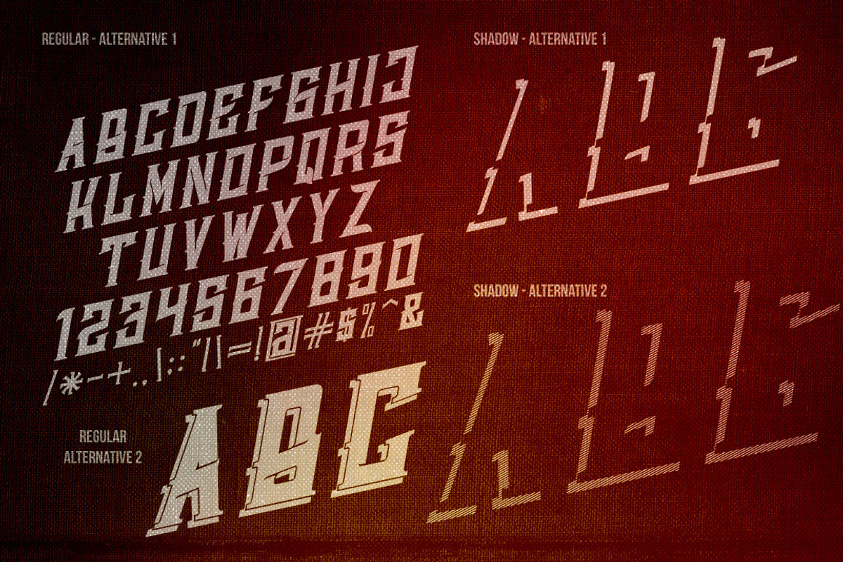 Grazioso Font preview 3