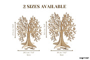 3D Family Tree Stand SVG Bundle, a Decorative Illustration by svgocean (Thumbnail 8 of 14)