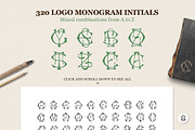 Logo Monogram Initials, a Branding & Logo Template by Graphic Ghost (Thumbnail 4 of 8)