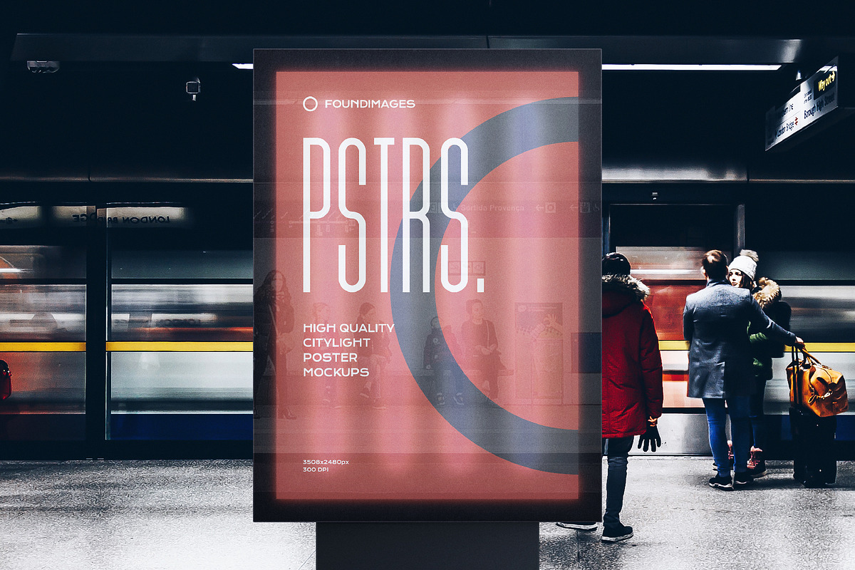 Poster outdoor indoor mockup bundle, an Advertising Mockup by FoundImages (Photo 22 of 64)