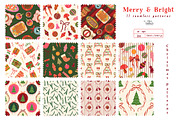 Merry & Bright. Christmas Collection, a Seasonal Illustration by Olya Haifisch (Thumbnail 3 of 12)