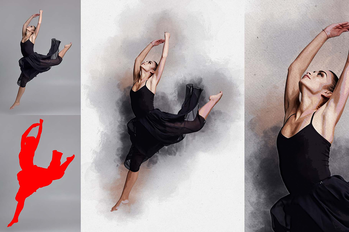 Portrait Painting Photoshop Action, an Action Add-On by MRI STUDIO (Photo 6 of 8)