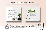 #GirlBoss Social Media Bundle, a Social Media Template by Savvy Collective Creative (Thumbnail 1 of 4)