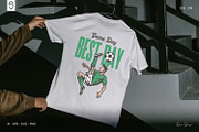 Bicycle Kick Soccer Player T-Shirt, a Sport Illustration by shaondesigns (Thumbnail 4 of 6)