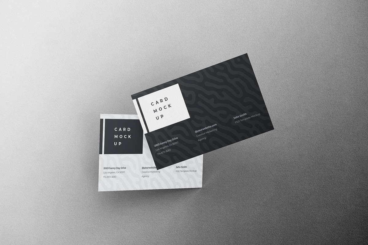 Business Card Mockup, a Print Template by ExplicitConcepts