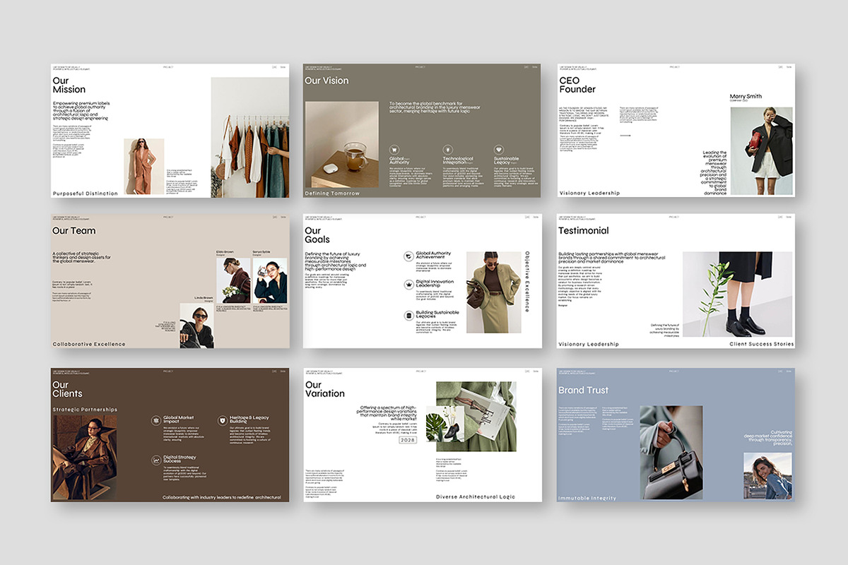 Slide Deck Presentation Template, a Presentation Template by Slide_Genius1 (Photo 9 of 10)