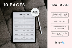 Fitness Planner, Weight Loss Tracker