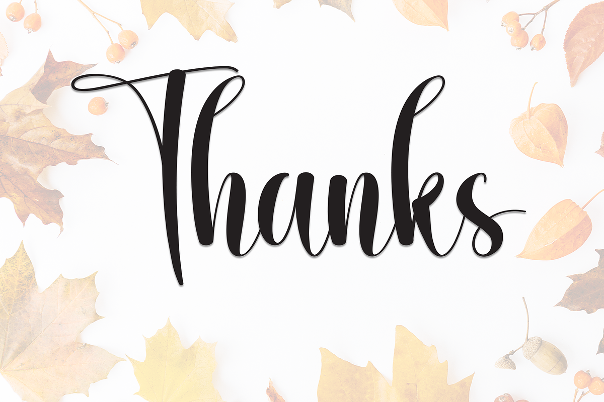 Autumn | Script Font, a Handwritten Font by Scratchones (Photo 9 of 9)