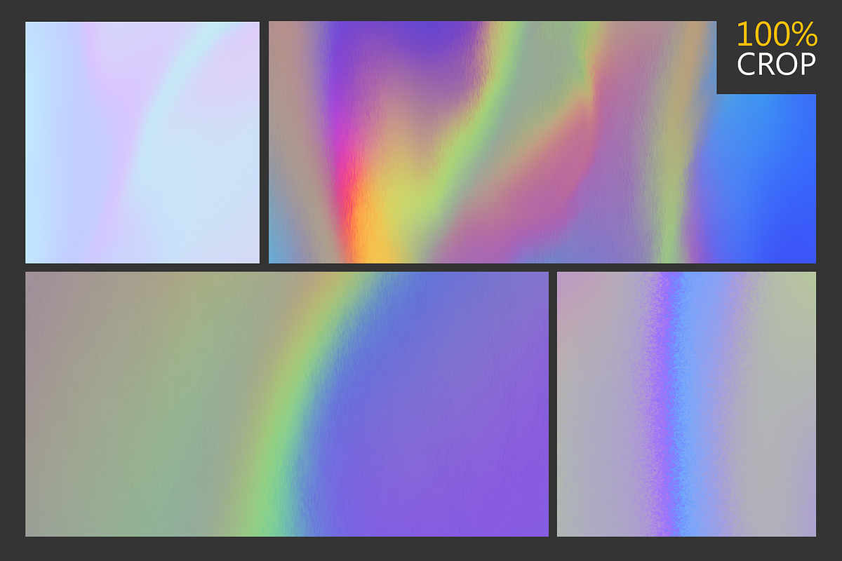 50 Holographic textures, a Background Graphic by yegor.kumachov (Photo 4 of 6)