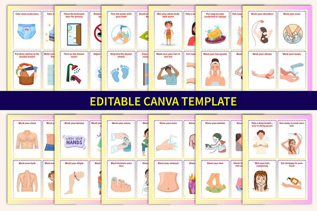 Shower Sequence for Boys Cards preview 2